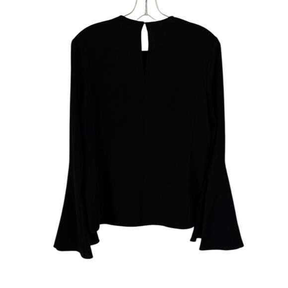 NWOT Frame Bell Sleeve Black Top/Blouse – Sz Small - Picture 9 of 10